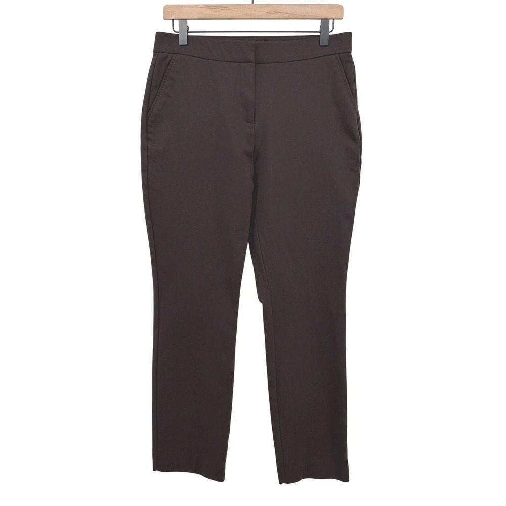 Banana Republic Pants Womens 6 Dark Brown Sloan Slim Fit Stretch Modern 29x26 - Picture 3 of 12